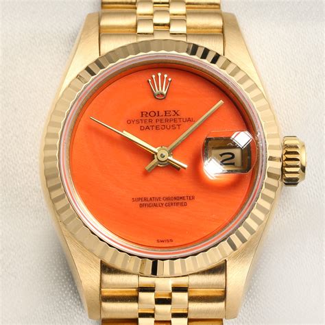 rolex lady coral dial|rolex ladies coral datejust.